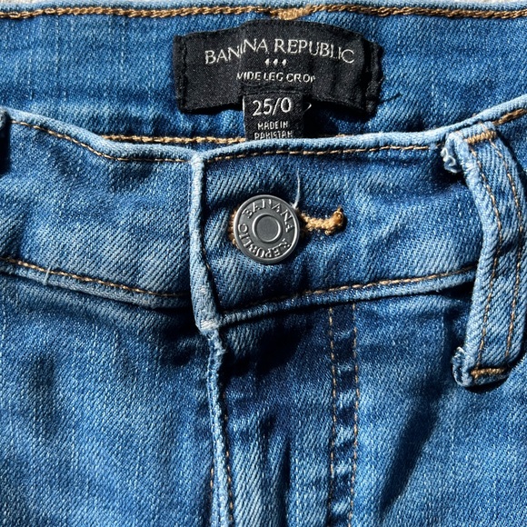 Banana Republic Wide leg Crop 25/0 - Picture 2 of 3